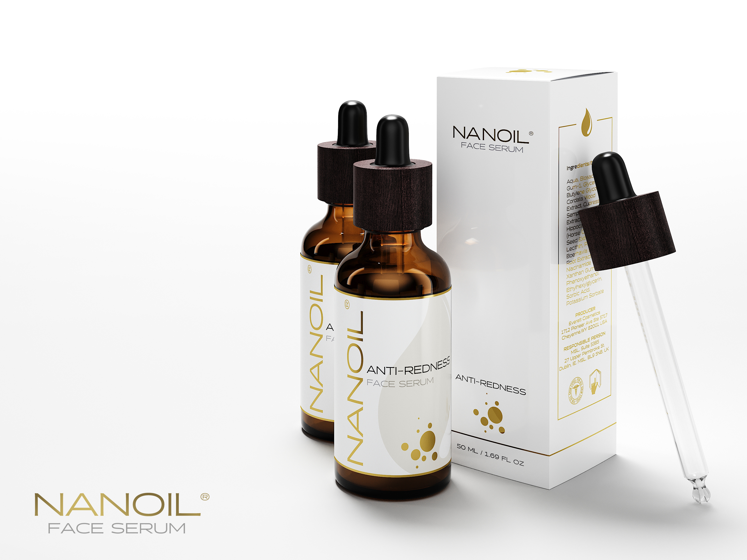 Serum für die Haut mit Neigung zu Couperose Nanoil